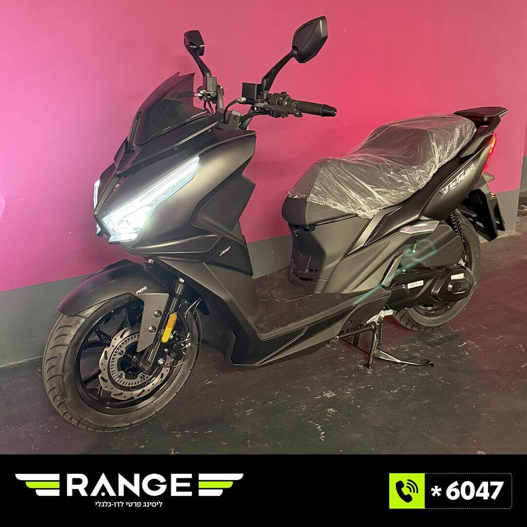 אופנוע סאן יאנג JET 14 200 - תמונה 4