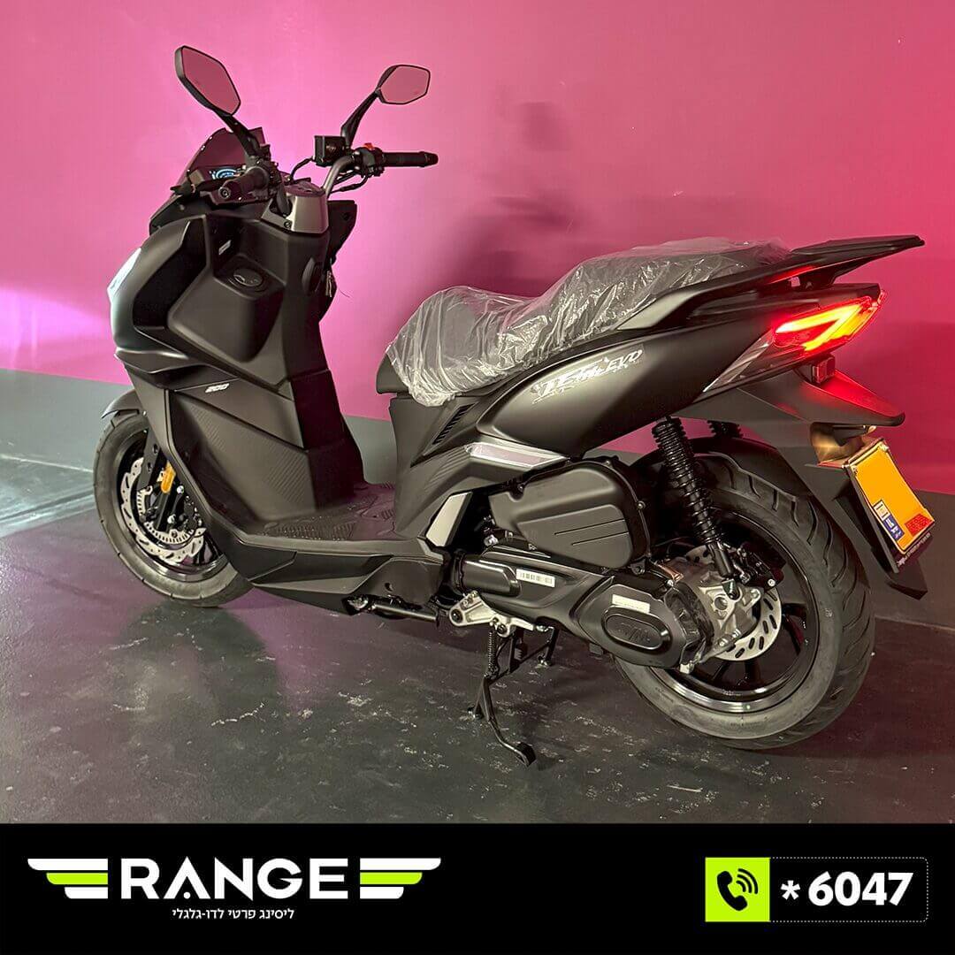אופנוע סאן יאנג JET 14 200 - תמונה 5