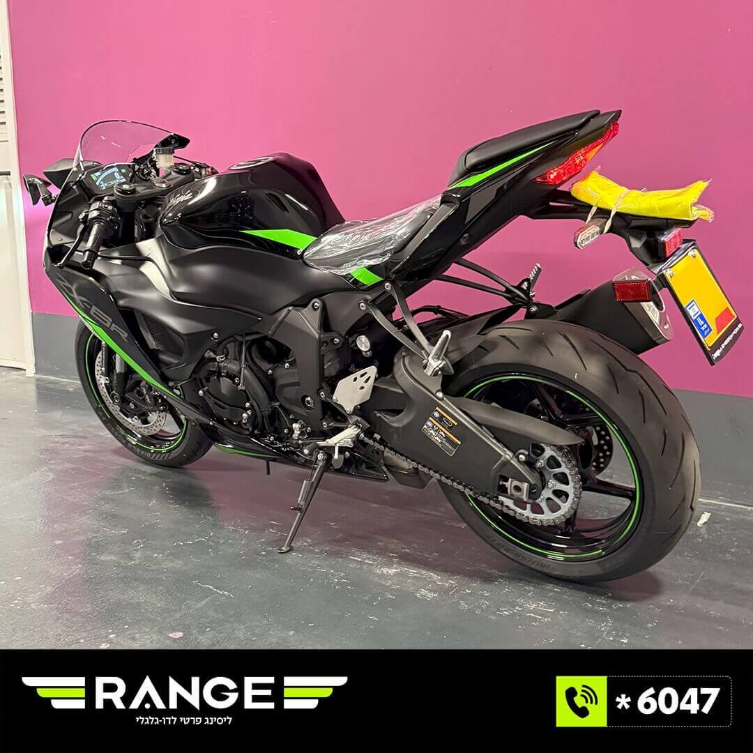 קוואסאקי ZX-6R - Super Sport | Kawasaki - מבט אחורי