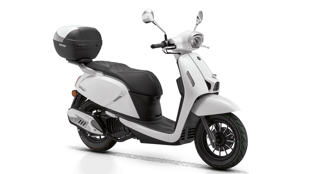 קיו גי מוטורס LTR 125 - Scooter | QJMOTOR - מבט קדמי