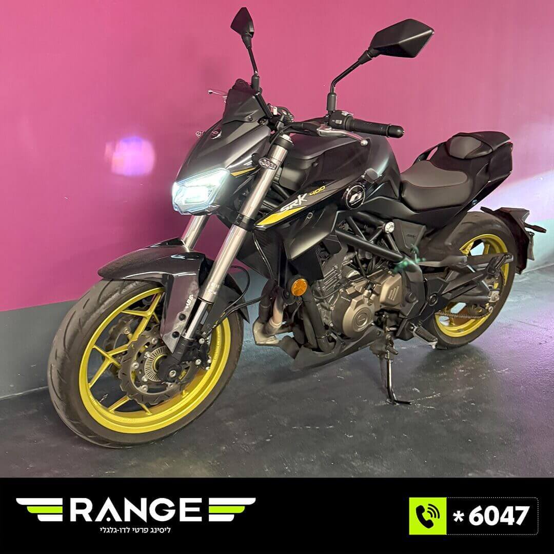 אופנוע קיו.ג׳יי מוטור QJMOTOR SRK 400 - תמונה 1