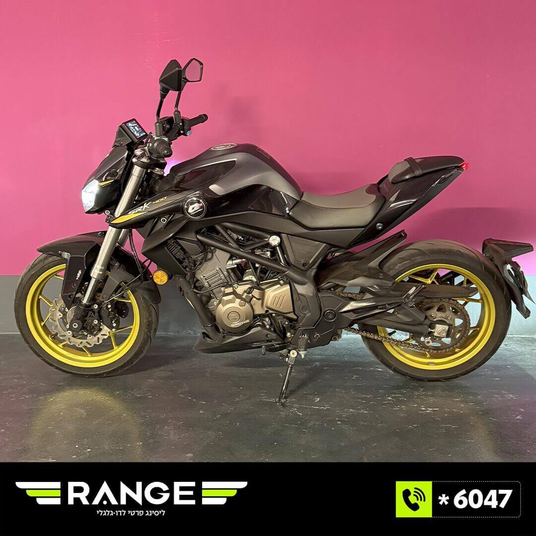 אופנוע קיו.ג׳יי מוטור QJMOTOR SRK 400 - תמונה 3