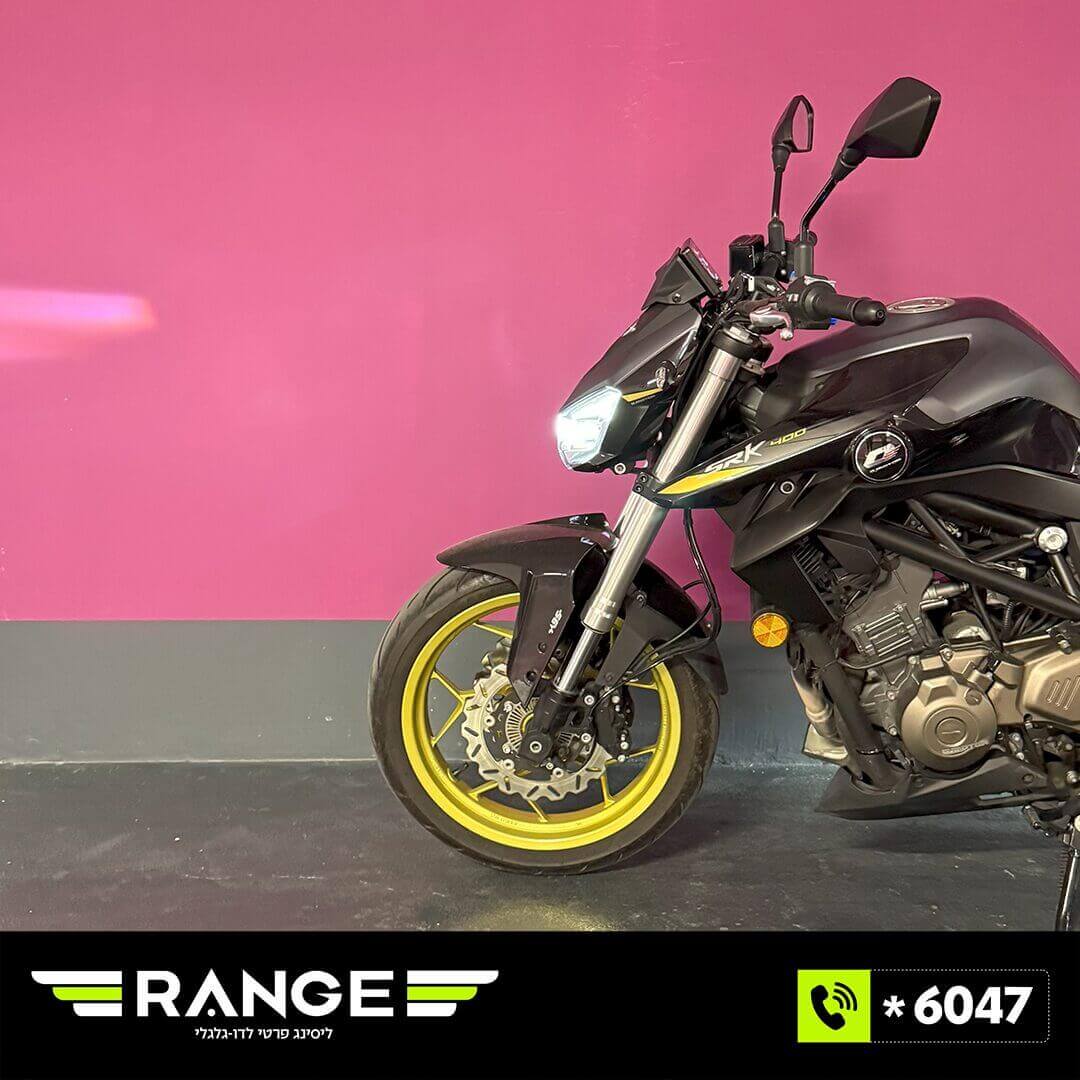 אופנוע קיו.ג׳יי מוטור QJMOTOR SRK 400 - תמונה 4