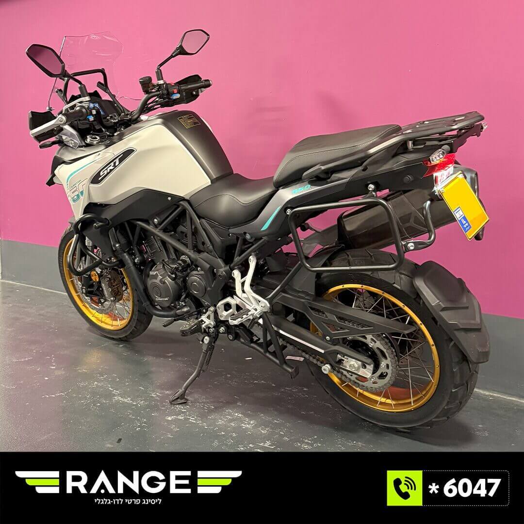 אופנוע קיו.ג׳יי מוטור SRT550 - תמונה 1
